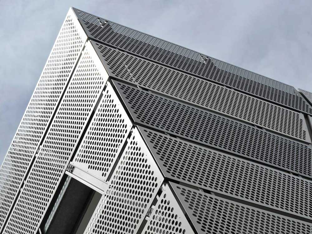 Perforated Metal screens and architectural metalwork